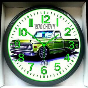 Green Wall Clock